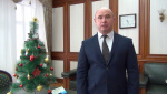 Ректор БГУ Николай Ильич Мошкин поздравил с Новым годом!