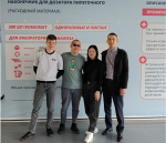 Практиканты с зав.кафедрой Машановым А.А.