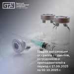 График вакцинации от гриппа